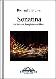 Sonatina for Baritone Saxophone and Piano P.O.D. cover Thumbnail